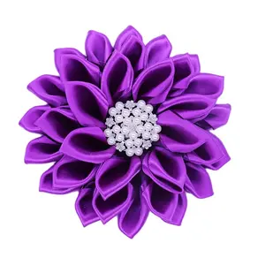 Iolet PIN común violeta ramillete flor estado obra de arte original flor botánico pin joyería