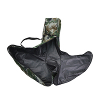 Étui de transport rembourré léger et robuste pour arbalète, camouflage, avec sangles réglables, porte-flèches et accessoires