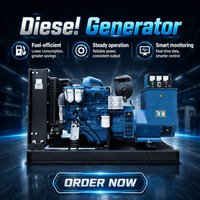 Générateur diesel SinoShine Weichai 50 kW 62,5 kVA triphasé silencieux, groupe électrogène industriel et commercial 50 Hz CE