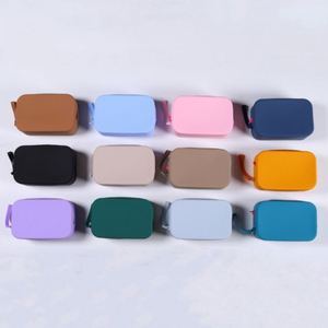 Large Capacity Portable Travel for Toiletry Bag Fashion Simple Design Cosmetic Jewelry Storage <b>Silicone</b> Bag <b>Waterproof</b> - Product Image 4