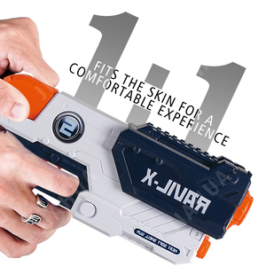 Pistola de Juguete de Espuma Eléctrica para Niños, Regalo para Niños, Pistola de Policía de Plástico, Pistola de Juguete con Balas Blandas para Caza, Armas de Juguete del Ejército - Product Image 6