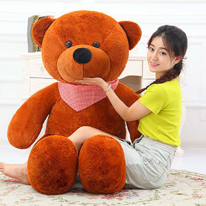 Oso de Peluche Grande y Adorable para Princesas, Juguete de Peluche de Algodón PP Súper Suave, Reconfortante para Abrazar, Animal de Peluche Antiestrés para Aniversario - Product Image 2