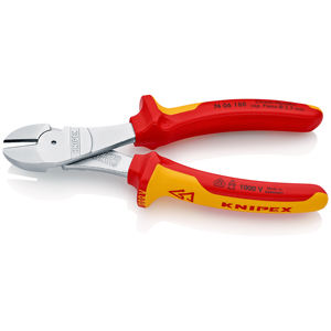 KNIPEX 74 06 180 SB Alicates de Corte Diagonal de Alta Resistencia con Mangos Aislados y Empuñaduras Multicomponentes Hechos en Alemania - Product Image 2