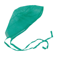 Penutup Kepala Sekali Pakai, Ramah Lingkungan, Bahan PP Nonwoven, Model Bulat, Untuk Mop, Bedah, dan Dokter