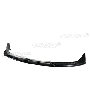 <b>Car</b> Front Bumper Lip <b>for</b> Tesla Model 3 Performance Style 2024 <b>Diffuser</b> Splitter Spoiler Protector Glossy Black Carbon Fiber Look - Product Image 5