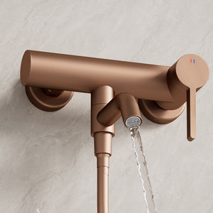 Grifos DQOK para Bañera, Mezcladoras de Baño en Oro Rosa con Ducha de Mano - Product Image 4