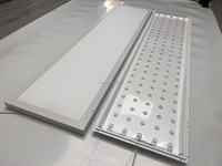Plafonnier LED pour salle blanche 40W 120x30cm, IP40, encastré, anti-poussière, pour usine, hôpital, laboratoire