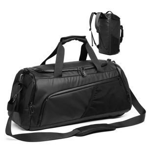 Sacs polochon personnalisés pour les voyages du week-end Sac <span class=keywords><strong>à</strong></span> dos de gymnastique de grande capacité avec rangement des chaussures Bagages étanches avec poche pour produits humides - Product Image 1