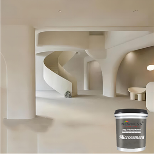 Microcemento en Polvo y Líquido para Interiores y Exteriores, Acabado Mate/Brillante, Revestimiento de Microcemento - Product Image 1