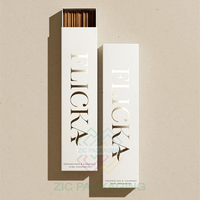 Emballage boîte cadeau tiroir coulissant carton recyclable personnalisé logo d'emballage personnalisé boîte vide Premium de luxe petite boîte de bâton d'encens