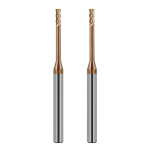 Bibo 4 Flutes Diameter Fixed Shank Endmill D2.5*(10/12/16/20)*d4*50 Hrc56 Metal Machining Milling <b>Cutter</b> for Steel Micro Solid - Product Image 3