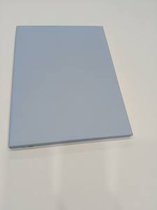 Menu de table numérique en cuir PU, menu de restaurant éclairé à l'encre, 2 pages, menu lumineux LED rechargeable - Product Image 2