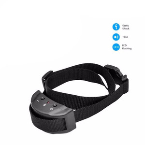 Collier d'arrêt d'aboiement automatique Collier antichoc pour dressage de chien Collier sans aboiement PET853 avec 7 niveaux d'intensité - Product Image 1