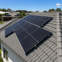 Système de support solaire anodisé à installation facile pour toit en tuiles - Conception sans rail