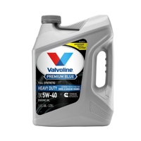 Huile moteur diesel entièrement synthétique anti-usure haute performance Valvoline Premium Blue Extreme SAE 5W-40 1 gallon Lubrifiant automobile américain