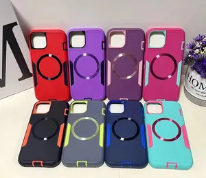 Casing ponsel pelancong dua dalam satu pola CD untuk iPhone untuk Samsung untuk Moto