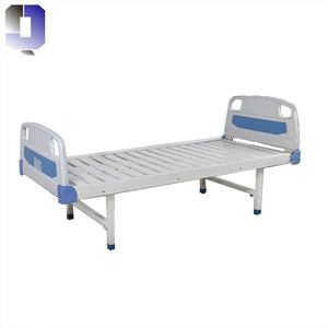 Tempat Tidur Rumah Sakit Anak JQ-A25 2 Engkol Manual Rangka Baja Double Shake untuk Perawatan Pasien Pasca Operasi - Product Image 3