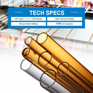 LINUO最安値製造 製薬用長尺ガラス管 低アルカリ性ホウケイ酸ガラス管 アンプル注射バイアル用 - Product Image 2