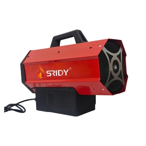 <span class=keywords><strong>Chauffage</strong></span> d'appoint portable au <span class=keywords><strong>gaz</strong></span> 15 kW avec base métallique et grille de protection arrière pour atelier et <span class=keywords><strong>chantier</strong></span> - Product Image 3