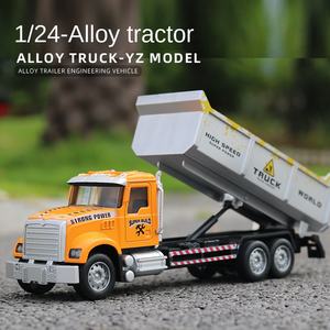 LASIVE TOYS 1:24 Alliage Diecast Truck Excavator Simulation Toy Car Model Pull Back Adjustable Joints Unisex - Product Image 4
