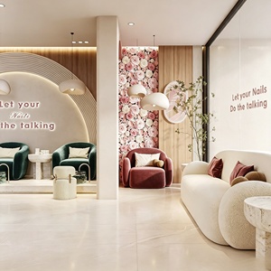 Muebles para Salón de Belleza y Spa, Diseño Interior Personalizado para Salón de Peluquería, Decoración y Renovación de Barbería - Product Image 3