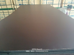 Cho biển ván ép tấm 4x8 Poplar Đen phim phải đối mặt ván ép E2 cho container xây dựng xây dựng ván khuôn bê tông shuttering - Product Image 3