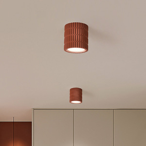 Lámpara de Techo LED de Estilo Retro Francés para Sala de Estar o Dormitorio, Sin Necesidad de Perforación; Estilo Nórdico Original - Product Image 1