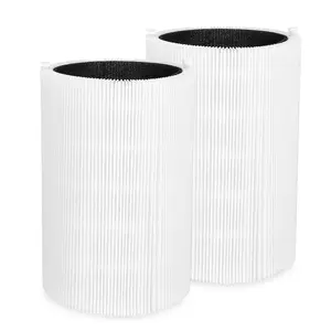 Replacement Collapsible Particle Carbon HEPA Air Purifier Filter replacement for Blueair Blue Pure 411, 411+, 411 Auto