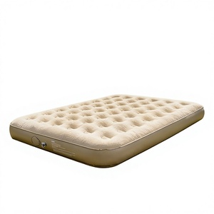 Colchón <span class=keywords><strong>Inflable</strong></span> Automático con Cojín de Aire, Colchón Grueso y Elevado, Portátil, para Exteriores, con Cubierta de PVC Flocado, para Acampar y Uso en Exteriores - Product Image 1
