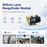 Module de capteur laser DToF XD-S1000A2 1000m 905nm pour l'intégration d'appareils IoT, solution de détection intelligente, télémètre laser UART