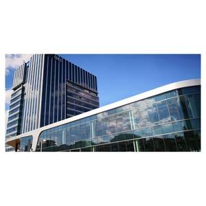 Mur-rideau en verre pour hall d'hôtel <span class=keywords><strong>Prima</strong></span>, conception de mur-rideau, panneau solaire, verre épais trempé - Product Image 1