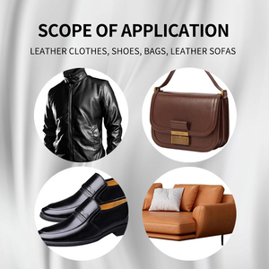 Baume pour cuir véritable Crème de cirage Huile de vison Nettoyant pour <span class=keywords><strong>chaussures</strong></span> avec brillance instantanée - Product Image 6