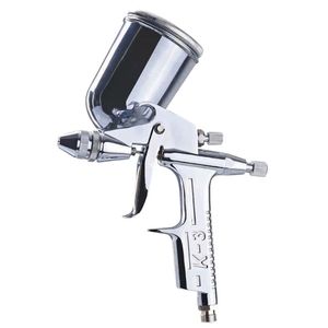 Pistolet à peinture <span class=keywords><strong>pneumatique</strong></span> 150 ml, buse de 0,5 mm, pistolet à peinture professionnel, mini aérographe avec trémie, pistolet à peinture pour peinture automobile - Product Image 1