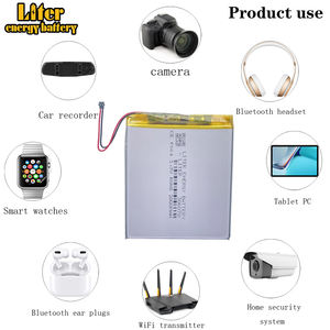 Paquete de batería de iones de litio de polímero de litio recargable de 3,7 V y 2000mAh para GPS Tablet PC PocketBook 4G-15/4K-19 E-Book 306070 Series - Product Image 4