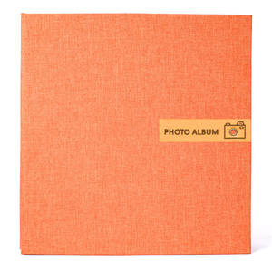 อัลบั้มรูปงานแต่งงานแบบทำมือ ปกผ้าลินิน 9 สี แบบติดกาวเอง ขนาด 4R ใส่รูปได้ 120 รูป 20 แผ่น หน้าสองด้าน ขนาด 27*28 ซม. สำหรับ DIY ขายส่ง - Product Image 3