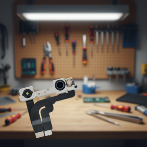 Modulo fotocamera frontale Apple per iPhone 12 Pro Max, parte di ricambio con cavo flessibile e sensore - Product Image 3