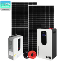 Komplettes Solarenergiesystem 3KW 10KW 20KW 30KW Solarmodul-Set Hybrid Off-Grid Solargenerator für den Hausgebrauch