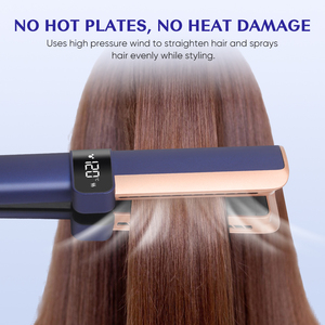 New đa Styler Bụi phong cách Hot Air Styler tốc độ cao bndc1600w ướt để khô không khí thẳng tóc ép tóc với không khí - Product Image 4