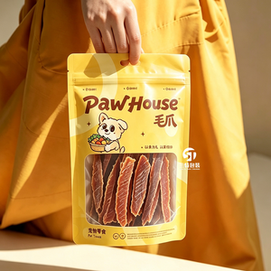 Sachets d'emballage personnalisés pour aliments pour chats 50g 100g 250g, pochettes refermables en aluminium avec fenêtre pour friandises pour animaux de compagnie - Product Image 4
