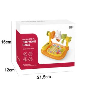 Machine à histoires multifonctionnelle éducative précoce pour bébé, jouet musical en plastique pour téléphone, éclairage, piano, jouets pour enfant et bébé - Product Image 5