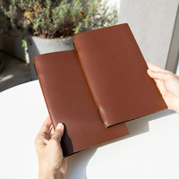 Porte-menu en cuir PU personnalisé pour café, bar, restaurant, livraison rapide, style vintage, couverture de menu A5, livres de menus en cuir