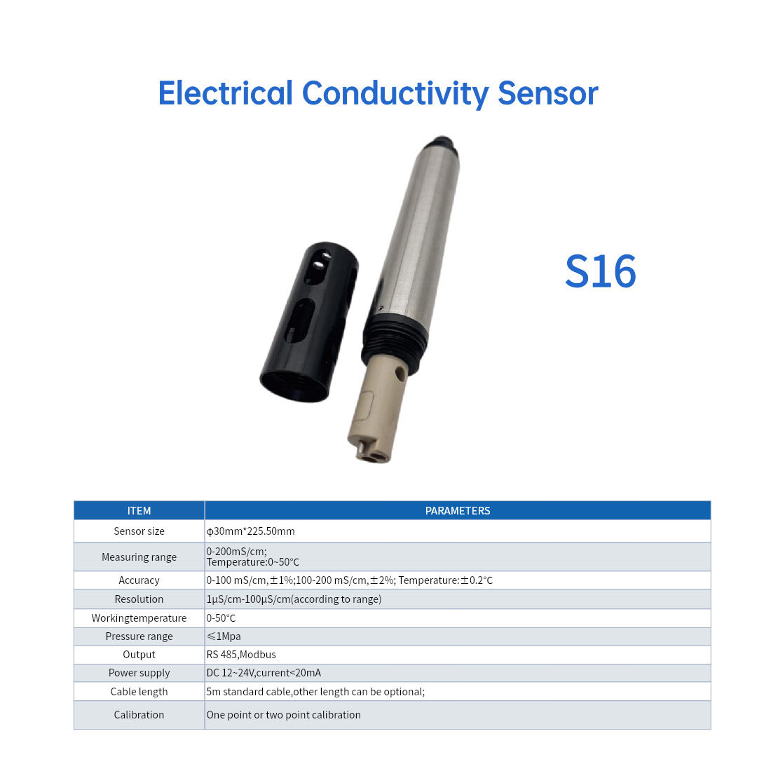 Capteur de conductivité électrique