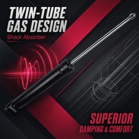 Amortisseur arrière, amortisseur de suspension, pièces de rechange pour VW Sagitar Jetta A5 A6 Golf Mk5 Mk6 Plateforme PQ35