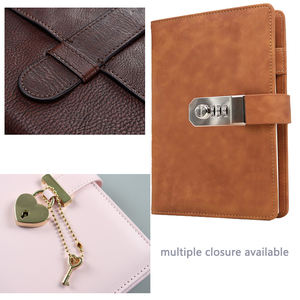 สมุดโน้ตไดอารี่กุญแจความรักล็อคหัวใจแบบมีส่วนตัวพร้อมกล่องของขวัญ - Product Image 4