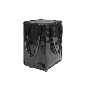 Haoken Wheeled Shopping Trolley 4'' PU Wheels Foldable Portable Outdoor Compact Cart - Product Image 5