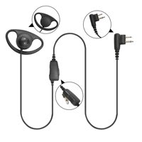 Écouteur de style D PMLN6535 avec microphone intégré et PTT pour radio bidirectionnelle Motorola DP1400, kit casque talkie-walkie