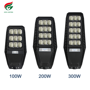 Lampu Jalan Tenaga Surya, Lampu Jalan Kendali Jarak Jauh, LED Luar Ruangan, Lampu Solar 120W, Tahan Air, Semua Dalam Satu