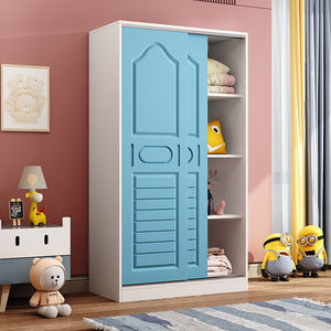 <span class=keywords><strong>Armadio</strong></span> in Legno Massello Stile Europeo <span class=keywords><strong>con</strong></span> <span class=keywords><strong>Ante</strong></span> <span class=keywords><strong>Scorrevoli</strong></span> <span class=keywords><strong>per</strong></span> Camere da Letto di Bambini, Appartamenti Piccoli, <span class=keywords><strong>Armadio</strong></span> Basso Semplice <span class=keywords><strong>per</strong></span> Ragazze - Product Image 2