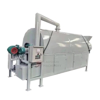 Sécheur rotatif portable de haute qualité 200 kg/h, chauffage électrique, sécheur de grains de café, sécheur de fruits, sécheur de sciure de bois