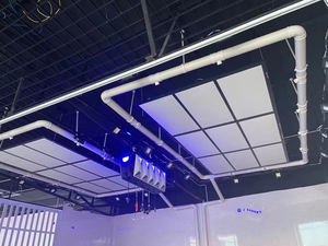 MEILLEUR VENDEUR Ventes directes d'usine LED Applique murale hexagonale Lumière blanche froide IP55 AC Utilisation en atelier - Product Image 5